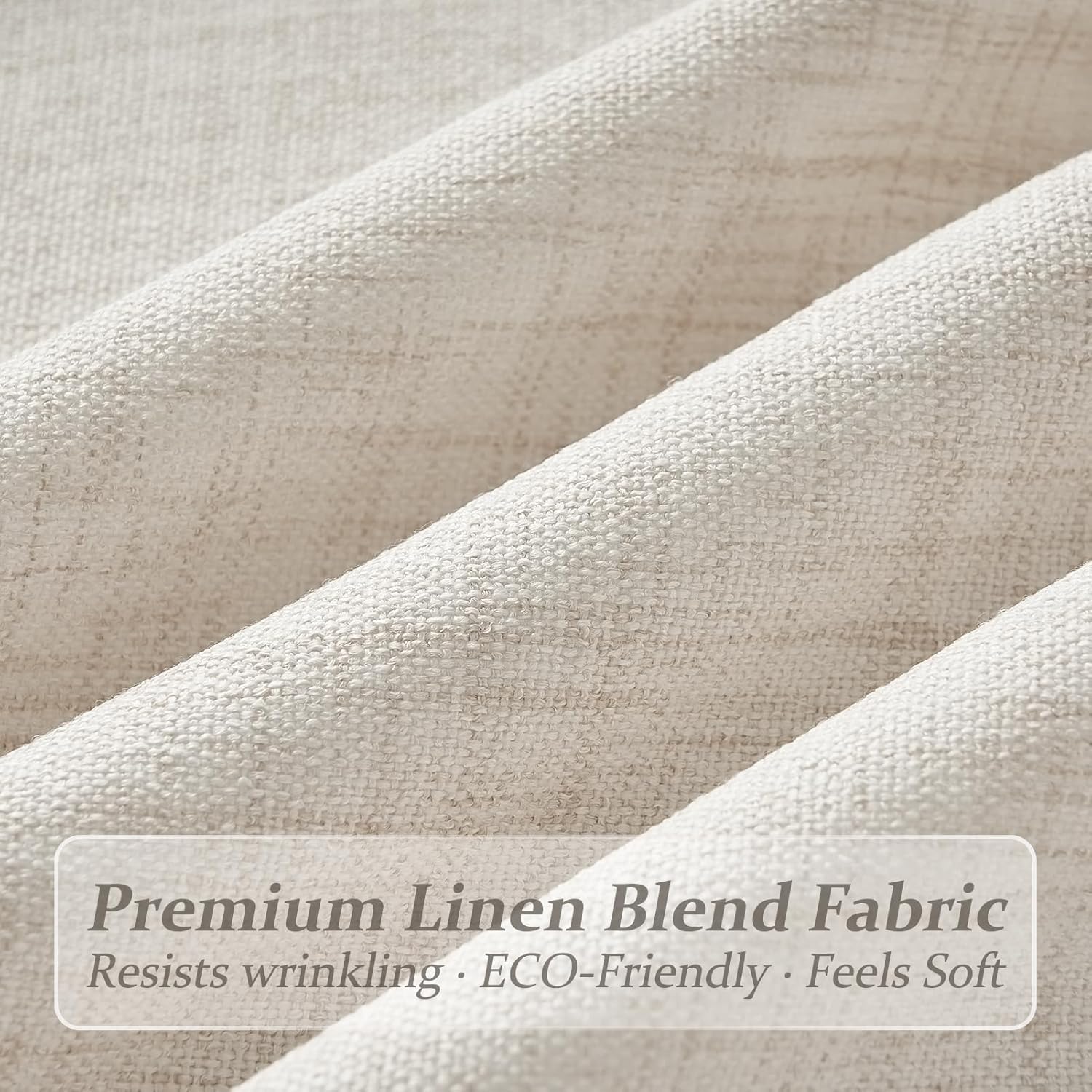 Birch Thick Linen Pinch Pleat Curtain - Image 2